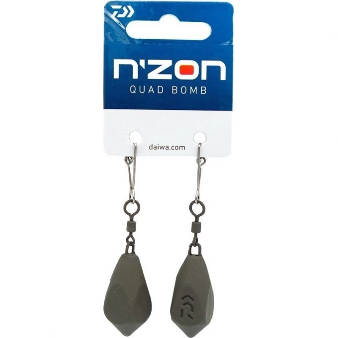 Груз DAIWA N´ZON Quad Bomb 50г 2шт 13365-050 Груз DAIWA N´ZON Quad Bomb 50г 2шт 13365-050