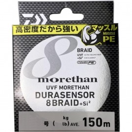 Плетёный шнур DAIWA UVF MORETHAN DURASENSOR X8BRAID +SI2 1-150 Плетёный шнур DAIWA UVF MORETHAN DURASENSOR X8BRAID +SI2 1-150
