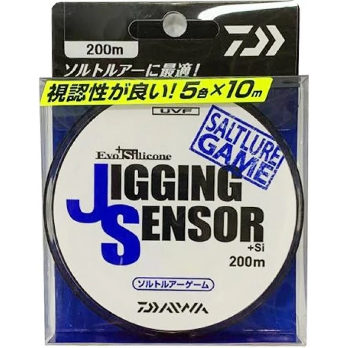 Шнур DAIWA UVF Jigginsensor+SI 200м 1,0 04634729G Шнур DAIWA UVF Jigginsensor+SI 200м 1,0 04634729G